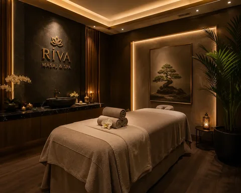 Riva Masaj ve Spa terapi odası